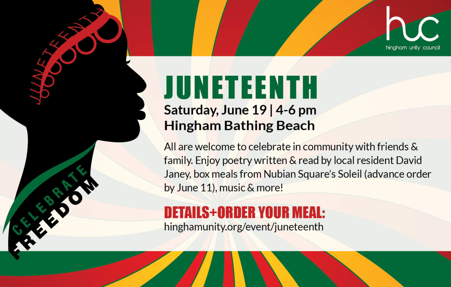 Juneteenth Celebration - Hingham Unity Council