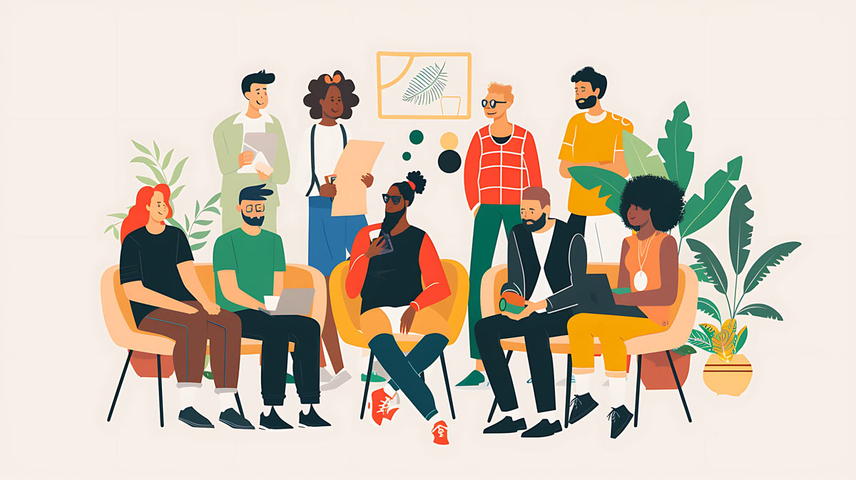 poster-group-people-sitting-couch