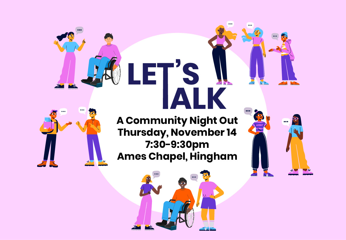 Let's Talk community gathering